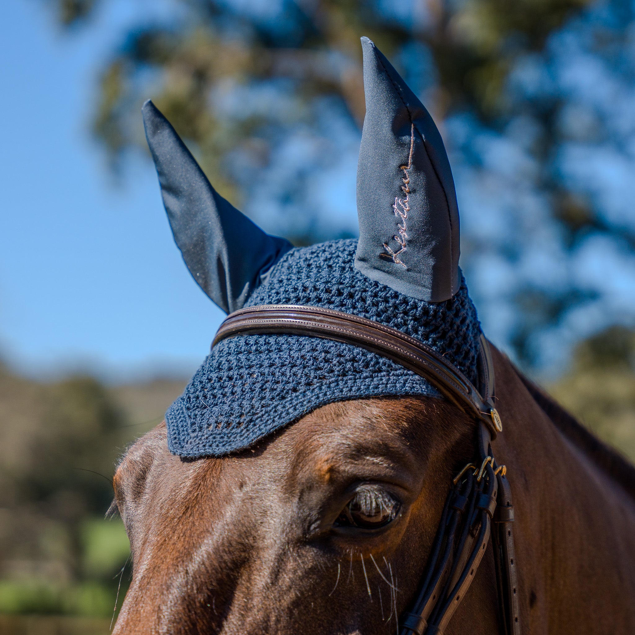 Kentaur Saddle Pad & Bonnet Set Bohemia