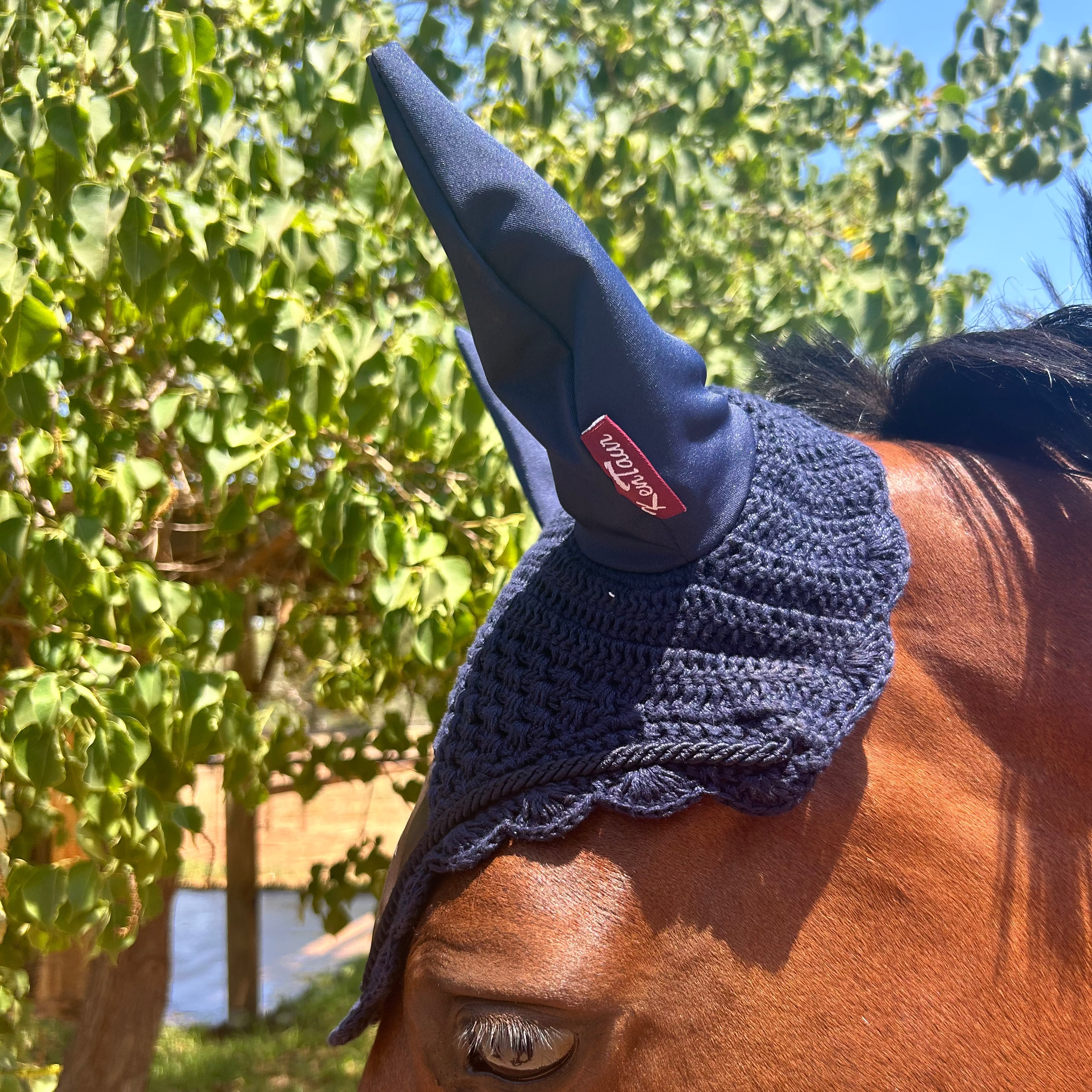 Kentaur Saddle Pad & Bonnet Set