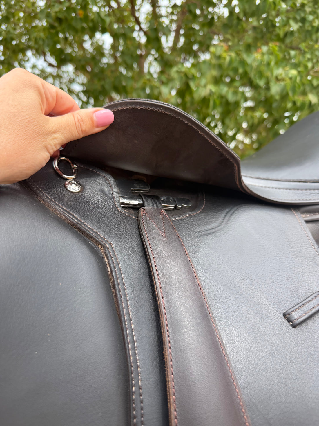 Kentaur Close Contact Stirrup Leathers