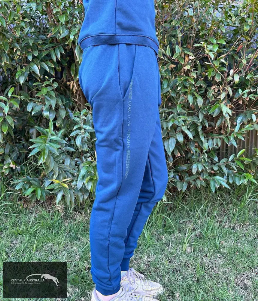 Cavalleria Toscana ’CT Embossed Print’ Cotton Track Pants Casual Breeches