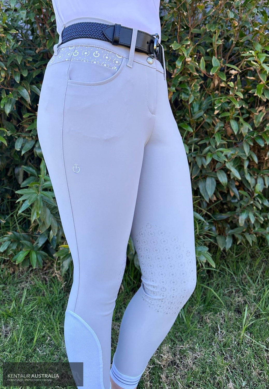 Cavalleria Toscana ’CT Motif Print’ Womens Competition Breeches Competition Breeches