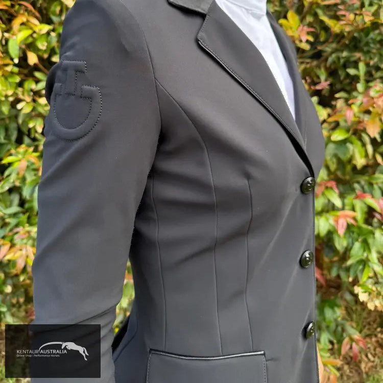 Cavalleria Toscana ‘Grand Prix’ Womens Competition Jacket - Black (9999) / AU 6 - Show Jackets