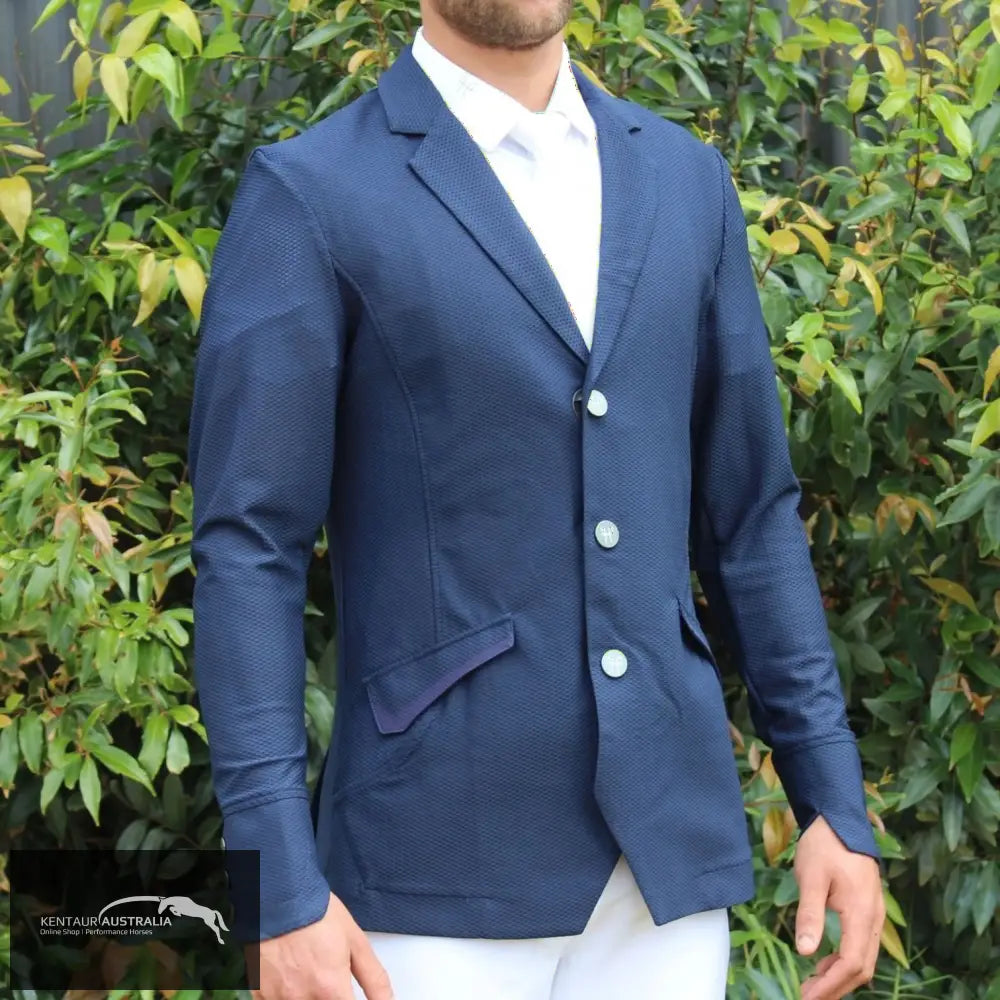 Horse Pilot ’Aeromesh’ Mens Competition Jacket Navy / 46 Show Jackets