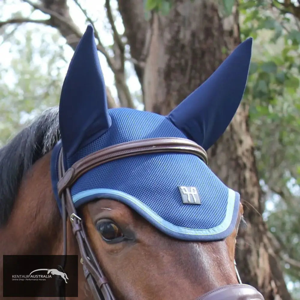 Horse Pilot Earnet Navy/Cloudy Blue / Full Ears