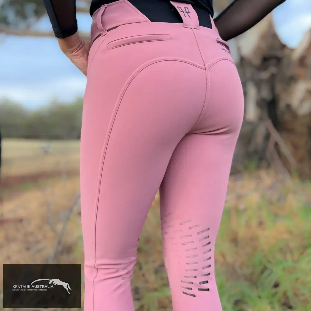 Horse Pilot ’X-Design’ Womens Casual Breeches - Mesa Pink / AU 4 (XXS) - Casual Breeches