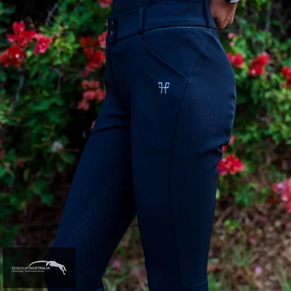 Horse Pilot ’X-Prime Full Seat’ Womens Casual Breeches - Black / AU 8 (38) - Women’s Breeches