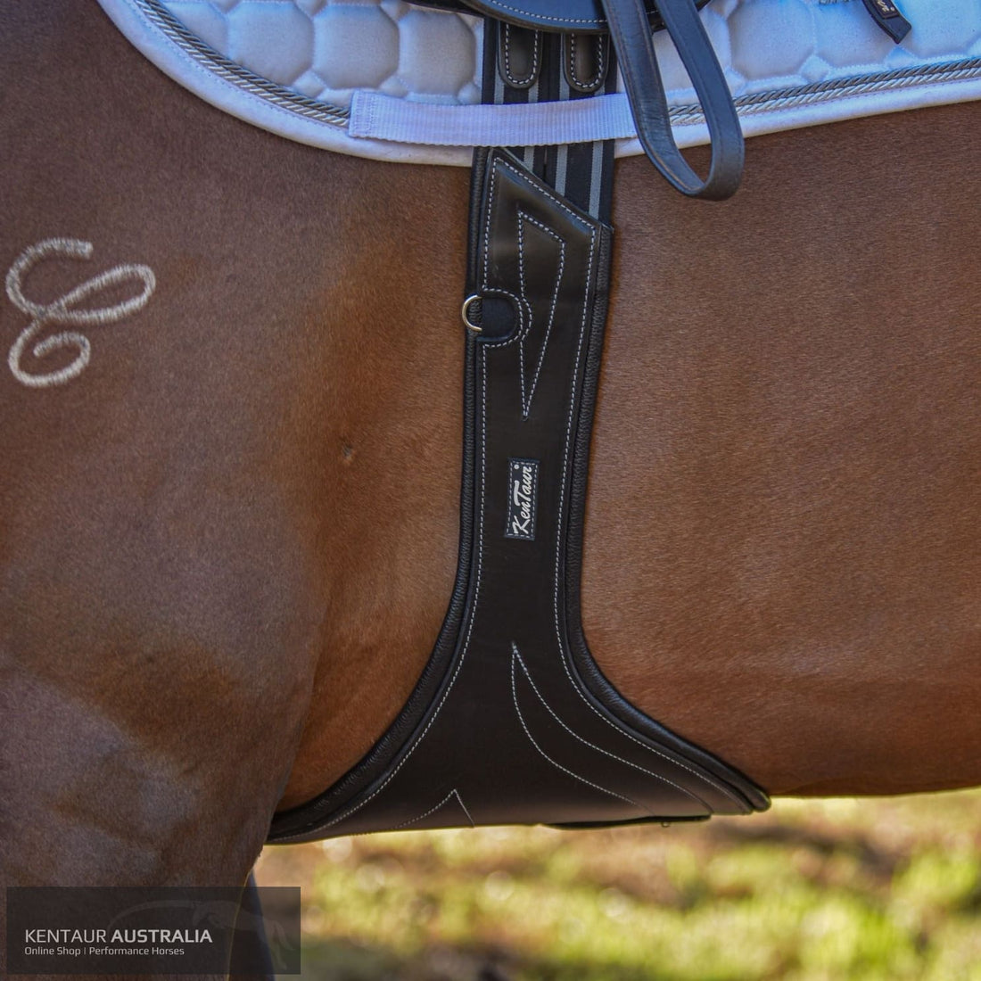 Kentaur ’Avignon’ Stud Girth Black / 150cm jumping girths