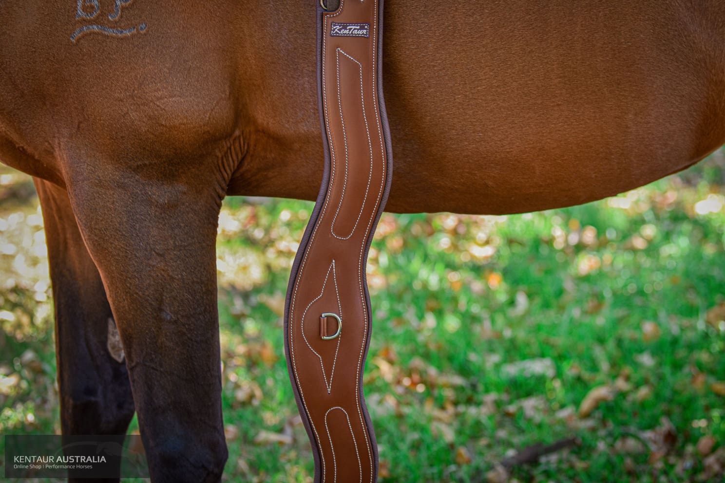 Kentaur ’Dijon’ Girth Tobacco / 100 jumping girths