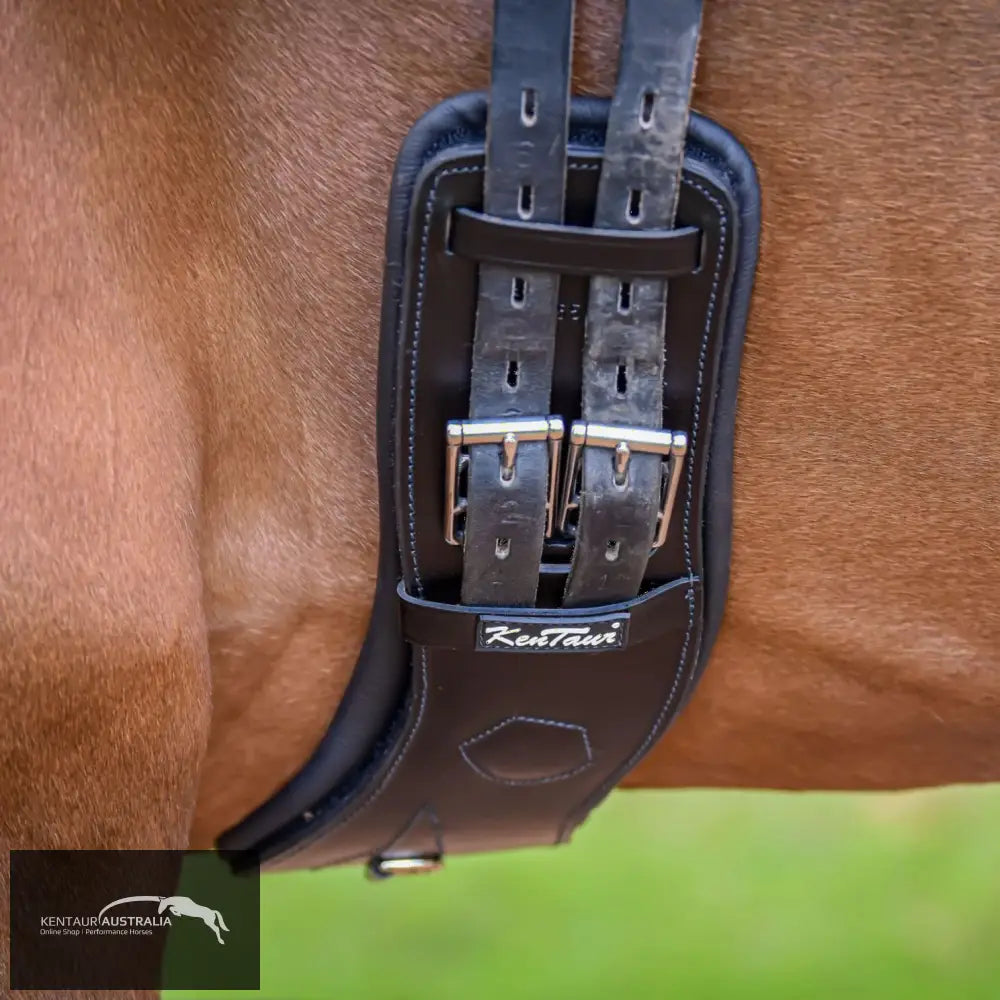 Kentaur ’Geneva’ Leather Girth Black / 75cm Dressage Girth
