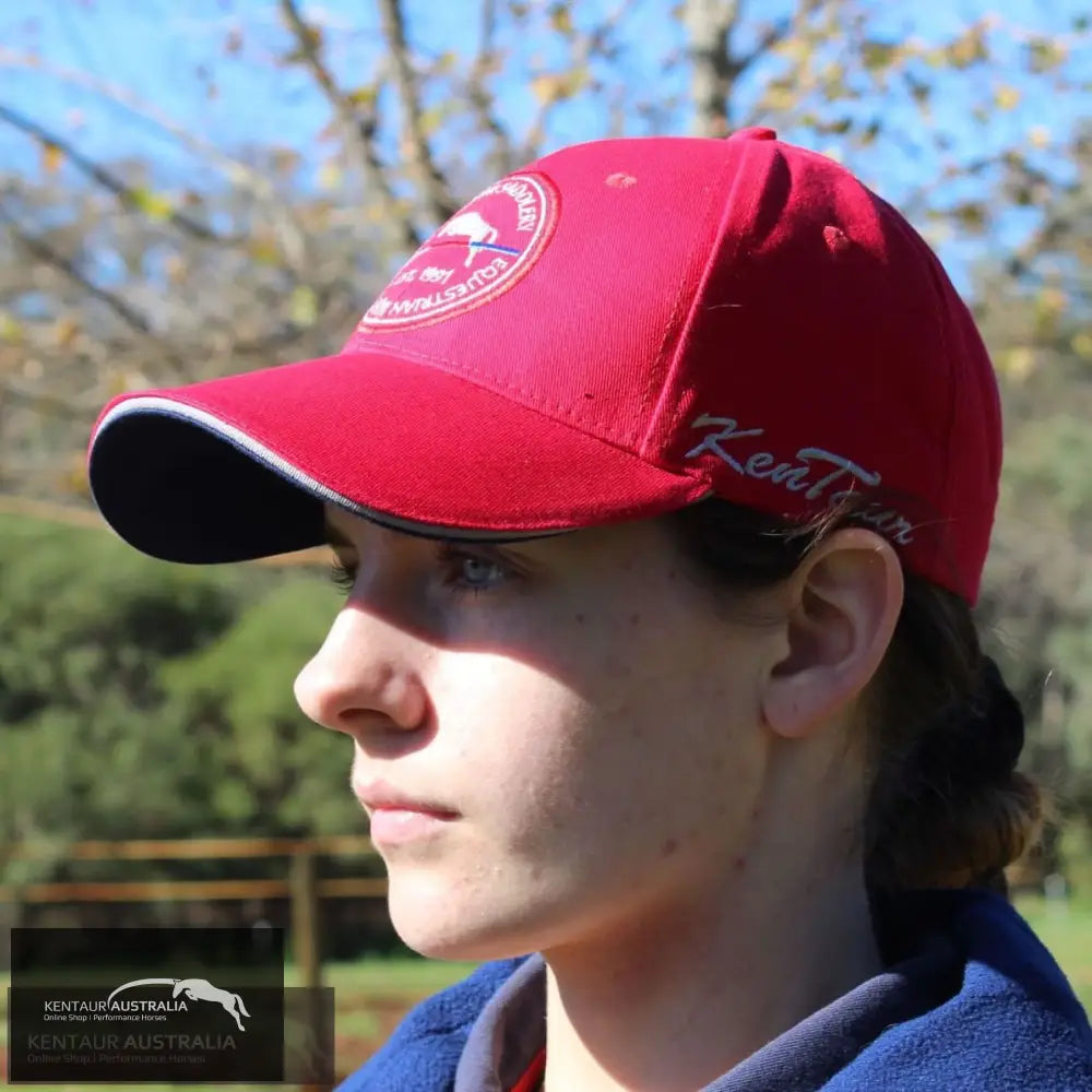 Kentaur Logo Cap Red Rider Accessories
