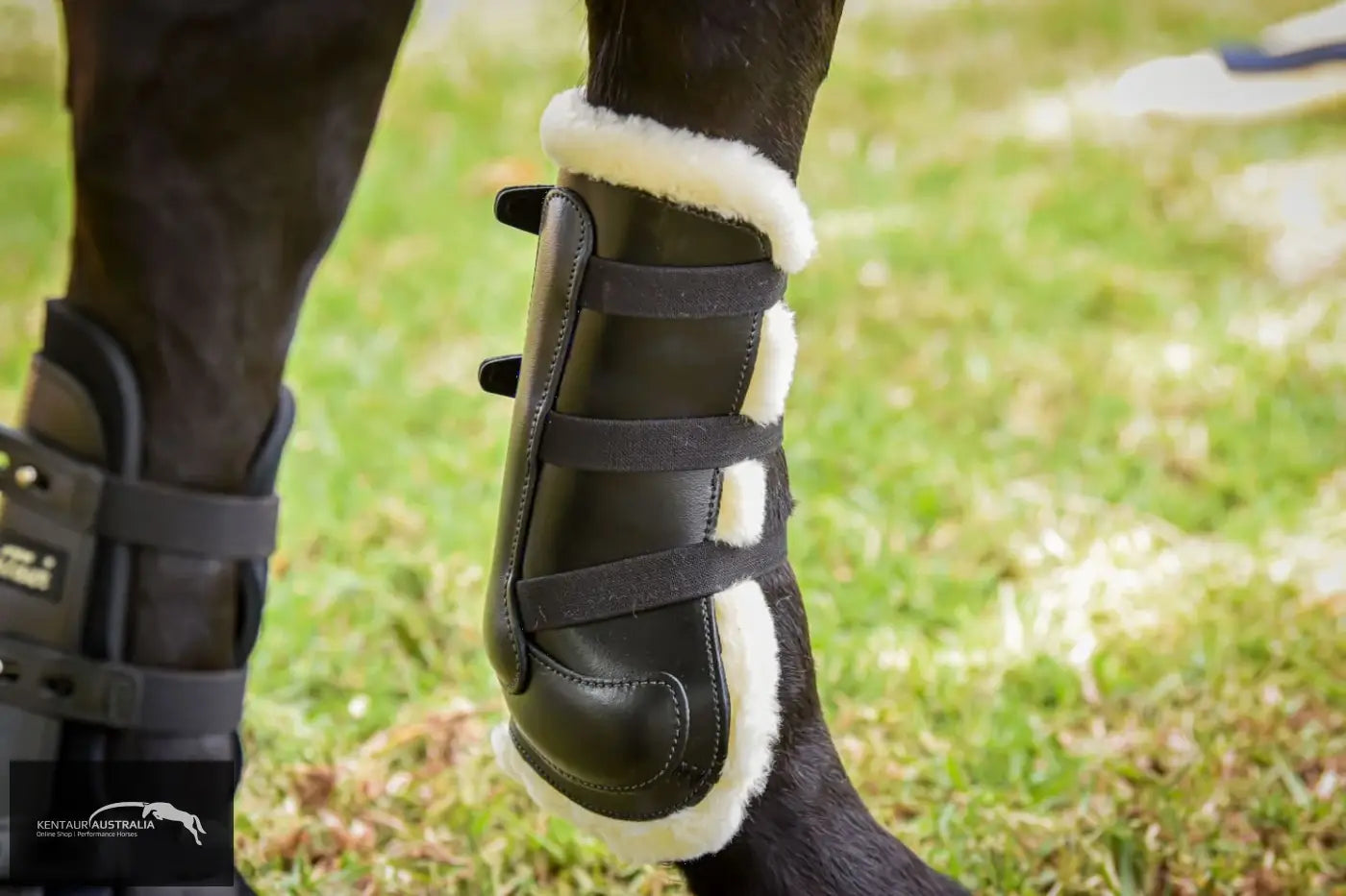 Kentaur ‘Oxford’ Front Sheepskin Show Jumping Boots Jumping Boots