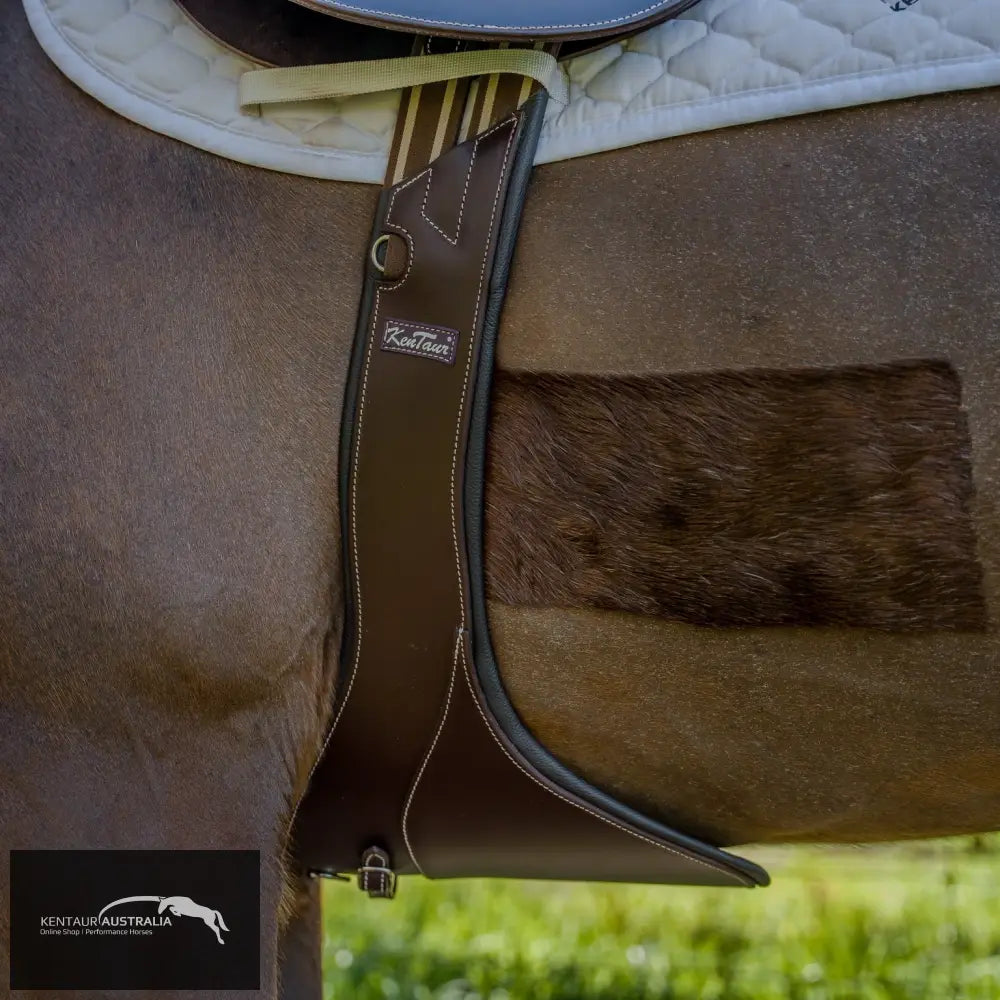 Kentaur ‘Paris’ Stud Girth - Brown / 115cm - jumping girths