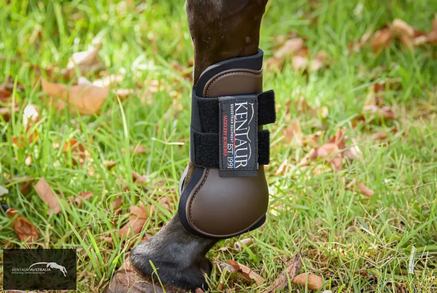 Kentaur ‘Profi’ Front Jumping Boots Brown / WB Jumping Boots