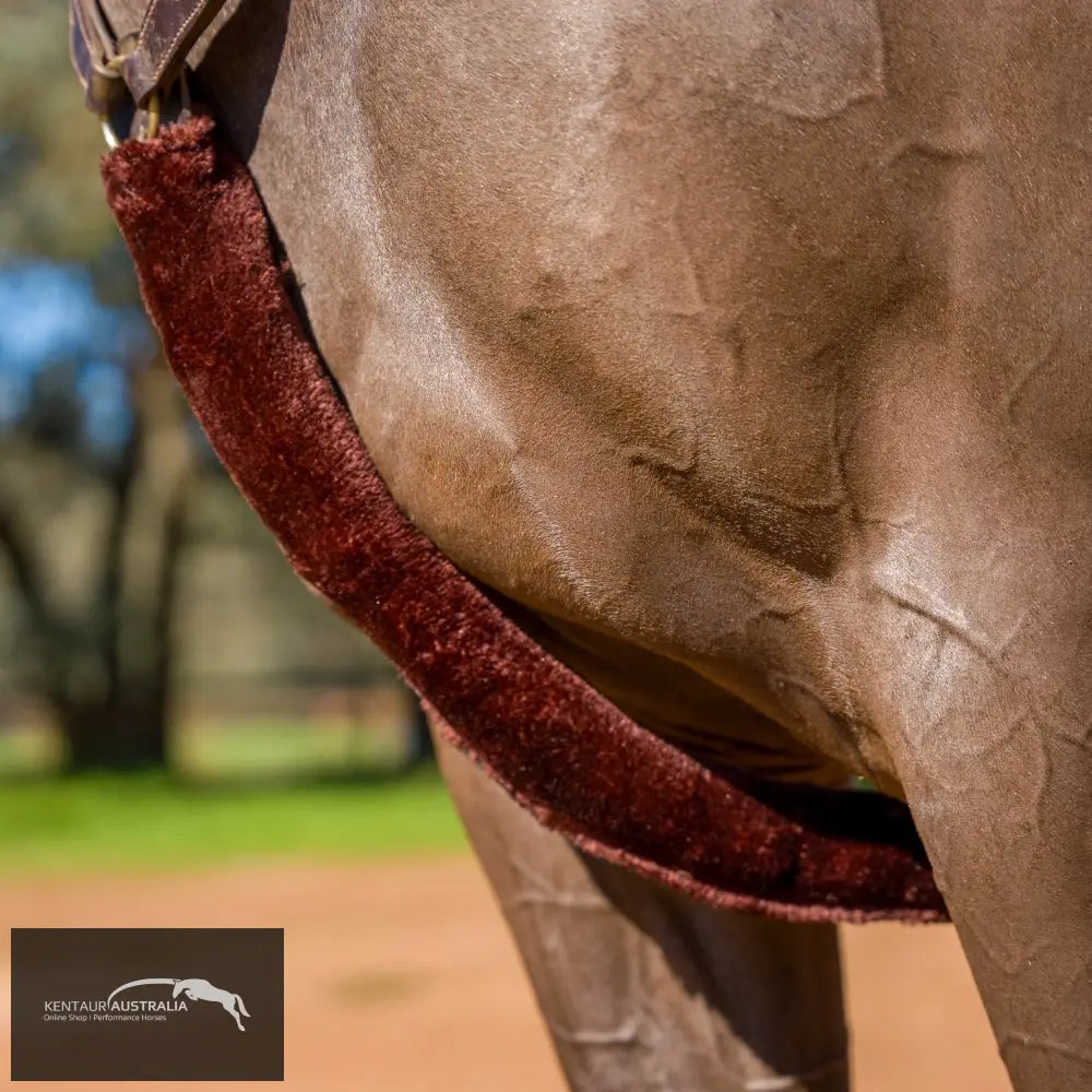 Kentaur Sheepskin Breastplate Cover - Brown - Other Accessories