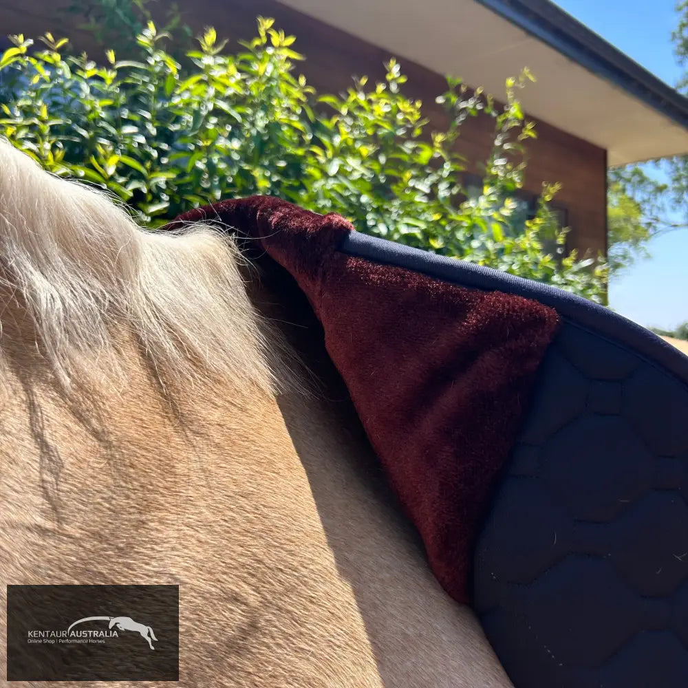 Kentaur Sheepskin Lined Saddle Pad - Saddle Pad