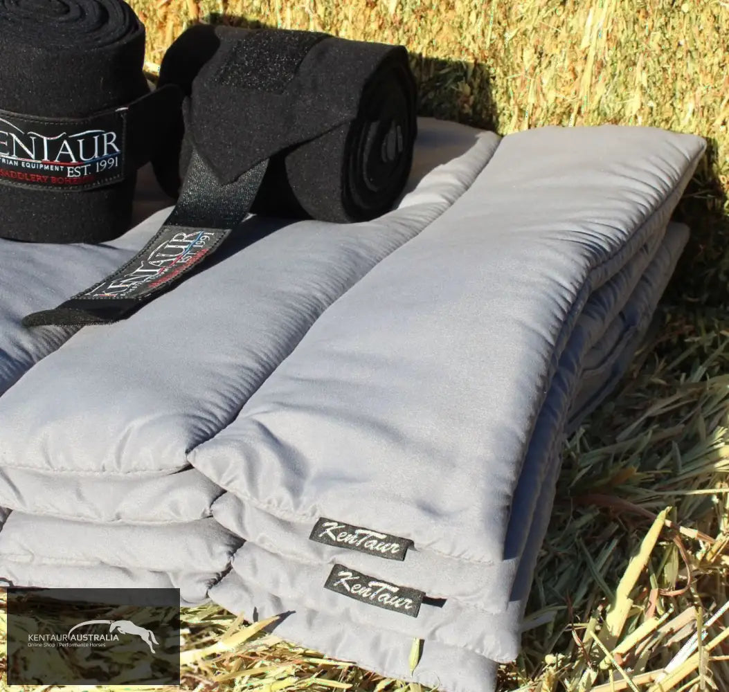 Kentaur Stable Bandage Pads Grey Bandages/ Underwraps