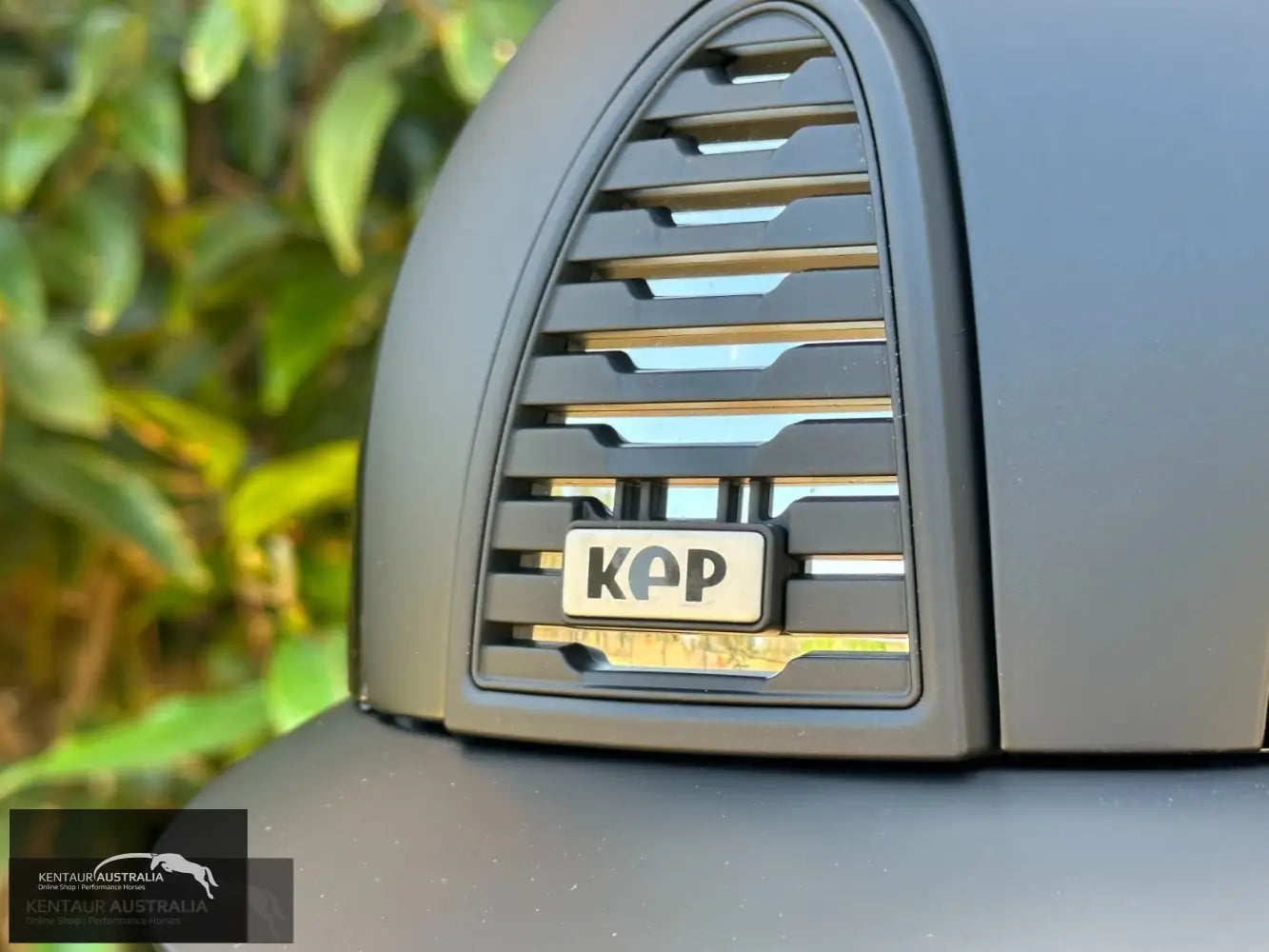 KEP ’Cromo 2.0 Polish with Textile Grid Inserts and Visor’ Helmet Kep Helmets
