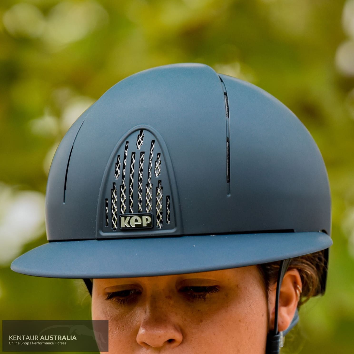 KEP ’Cromo Smart Polo Visor’ Helmet Navy / Large Shell Kep Helmets