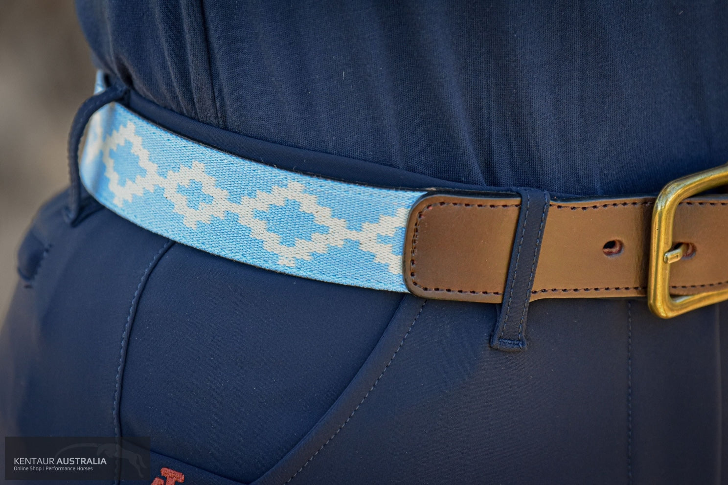 Pampeano ’Cincha Light Blue’ Belt Belt