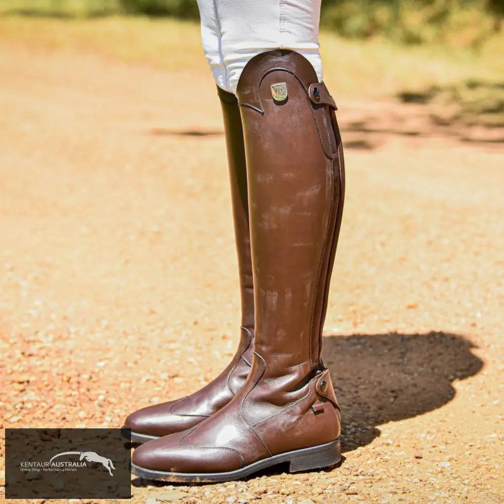 Tucci ’Marilyn’ Long Boot Brown / 39 / E Footwear