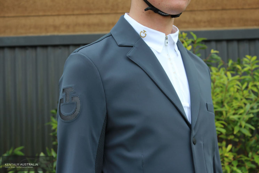 Cavalleria Toscana ’R-EVO Light Tech Knit Zip’ Mens Competition Jacket Show Jackets