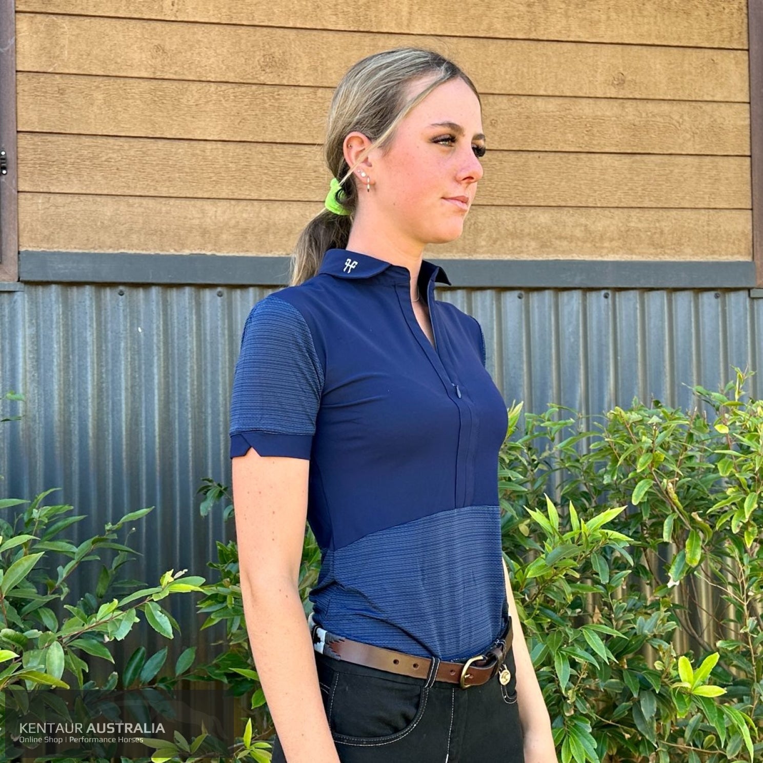 Horse Pilot ’Aeromesh’ Training Polo Navy / XS Polo Shirts & Jersey’s