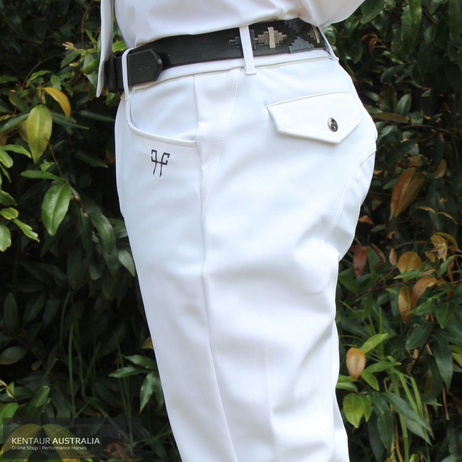 Horse Pilot ’X-Design’ Mens Competition Breeches White / AU 30 (M) Competition Breeches Men