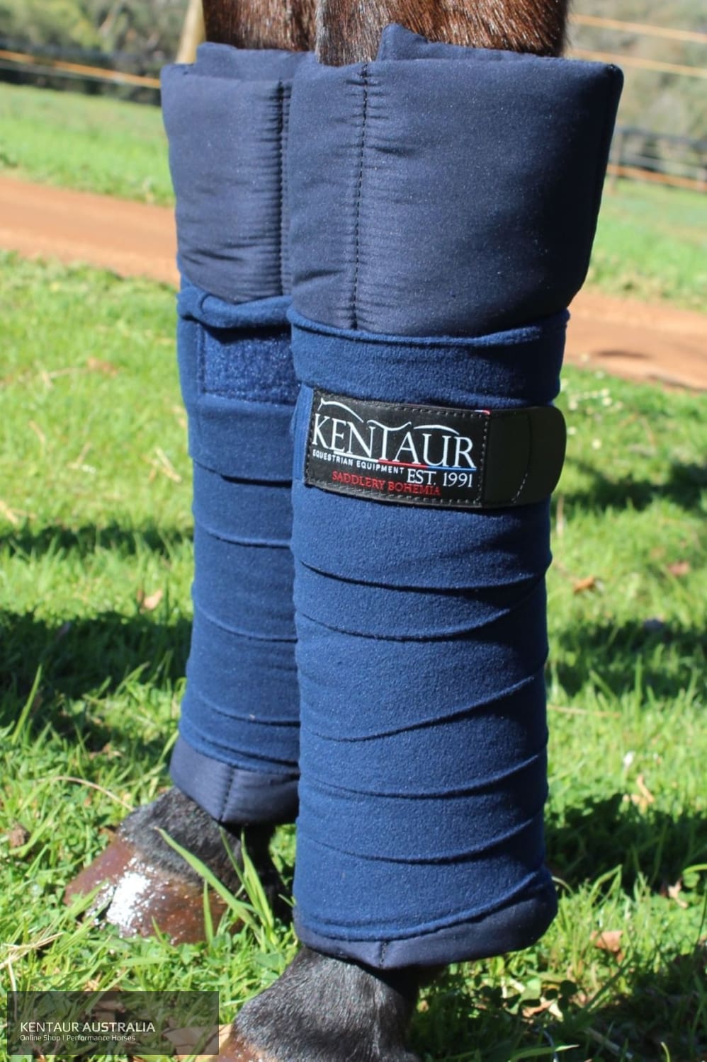 Kentaur ’Fleece’ Bandages Navy Bandages/ Underwraps