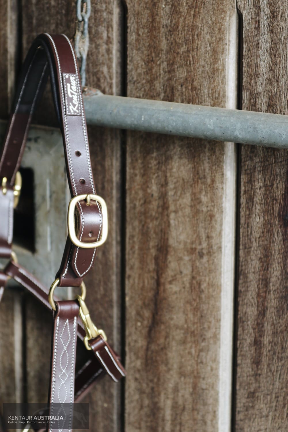 Kentaur Leather Halter With Stitching Halters & Flyveils