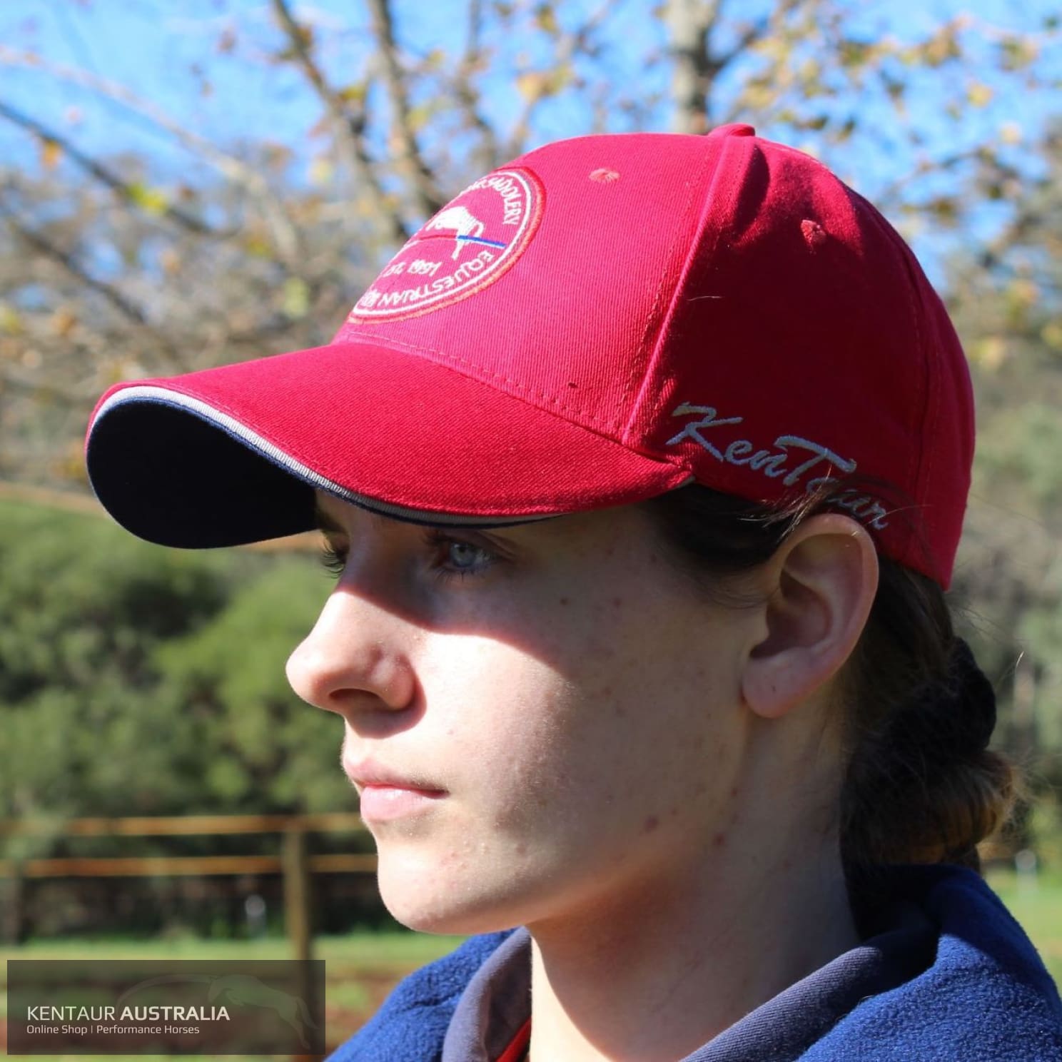 Kentaur Logo Cap Red Rider Accessories