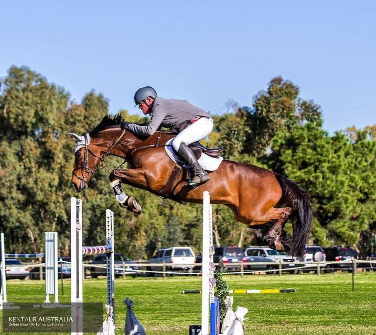 Kentaur Profi Front Jumping Boots With Sheepskin Jumping Boots