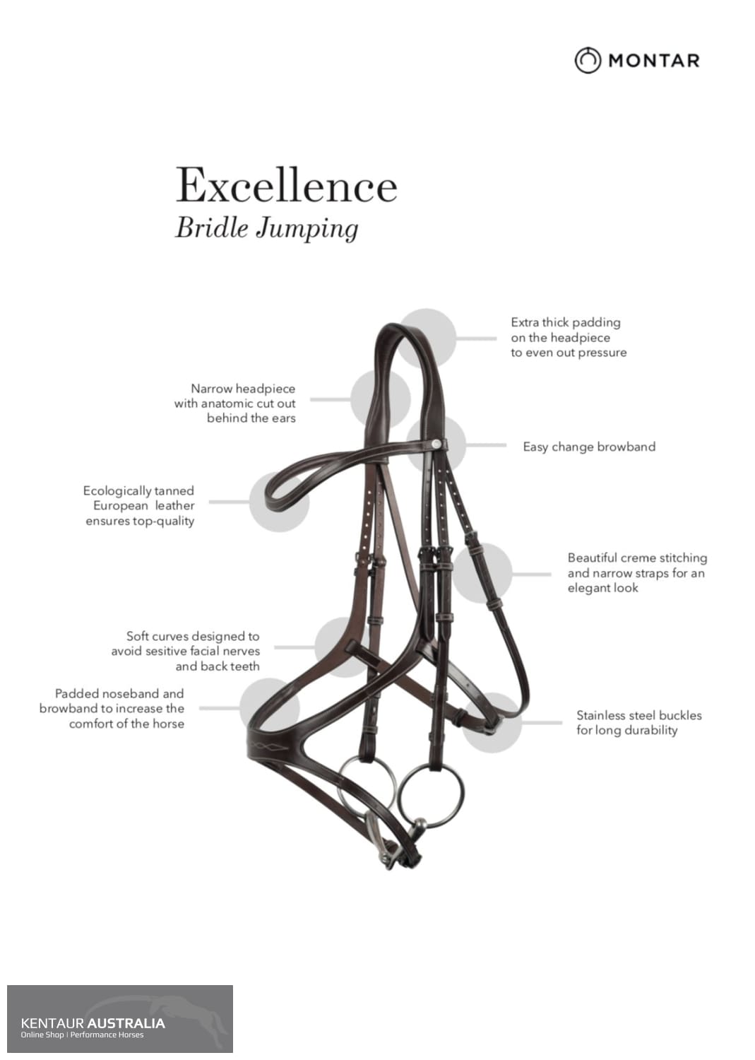 Montar Excellence Bridle Bridles