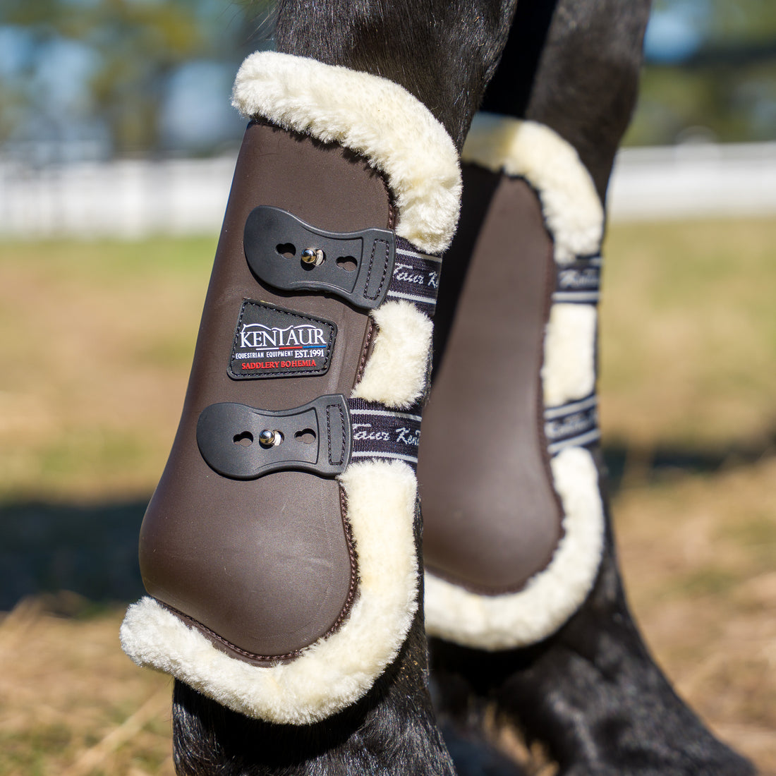 Kentaur Sheepskin ‘Mega Jump’ Front Boots