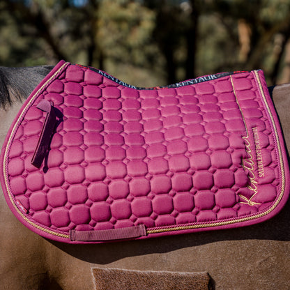 Kentaur Saddle Pad &amp; Bonnet Set Bohemia