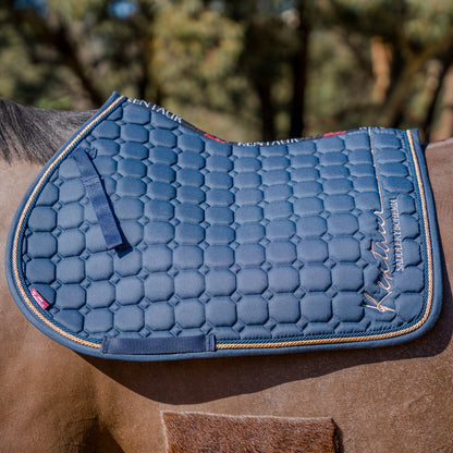 Kentaur Saddle Pad &amp; Bonnet Set Bohemia