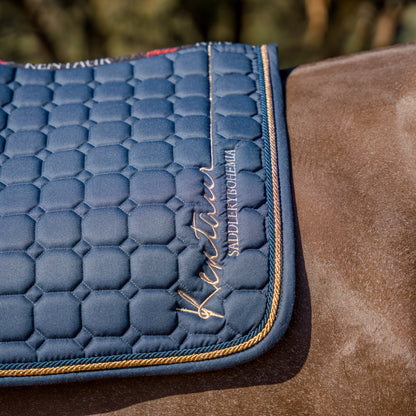Kentaur Saddle Pad &amp; Bonnet Set Bohemia