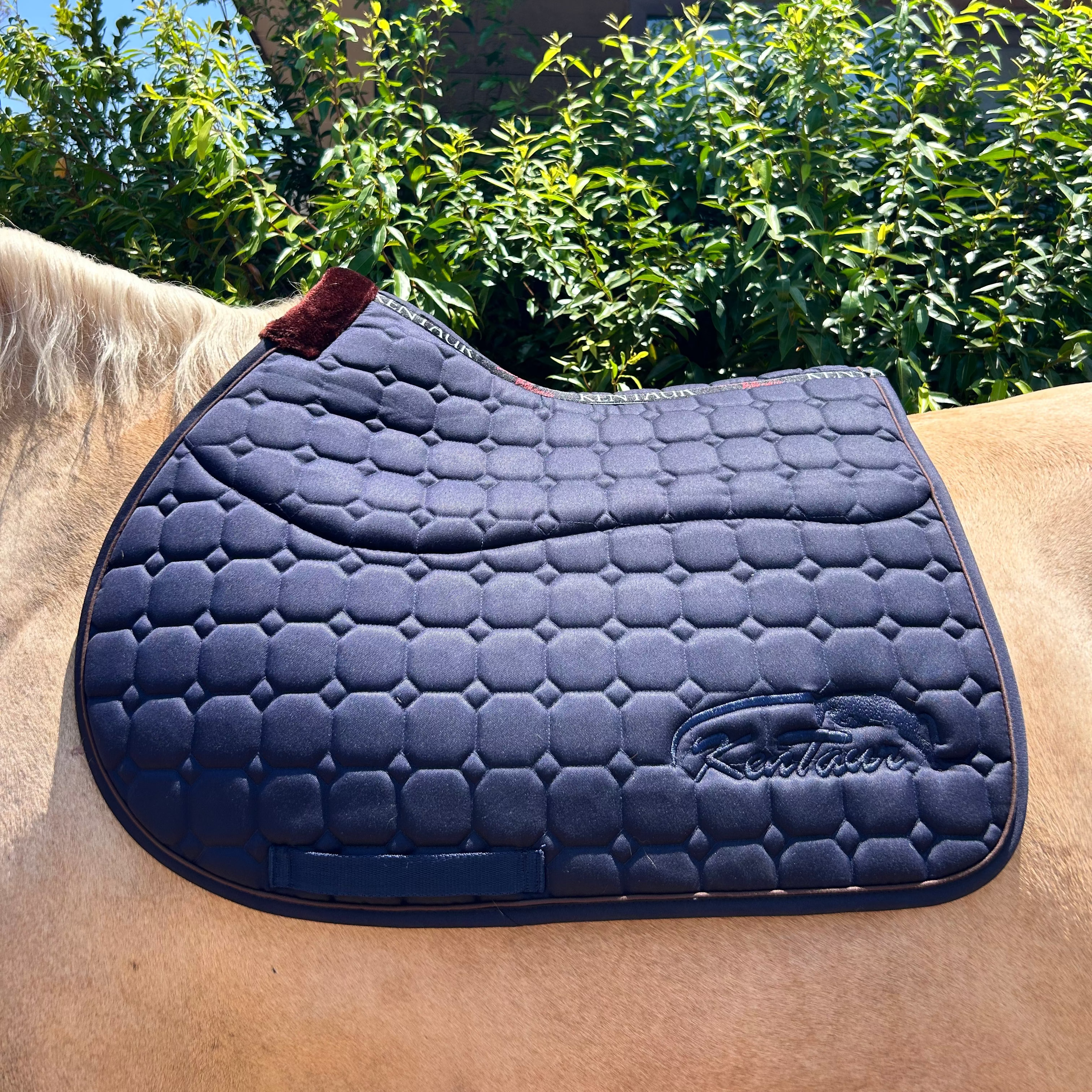 Kentaur Sheepskin Lined Saddle Pad