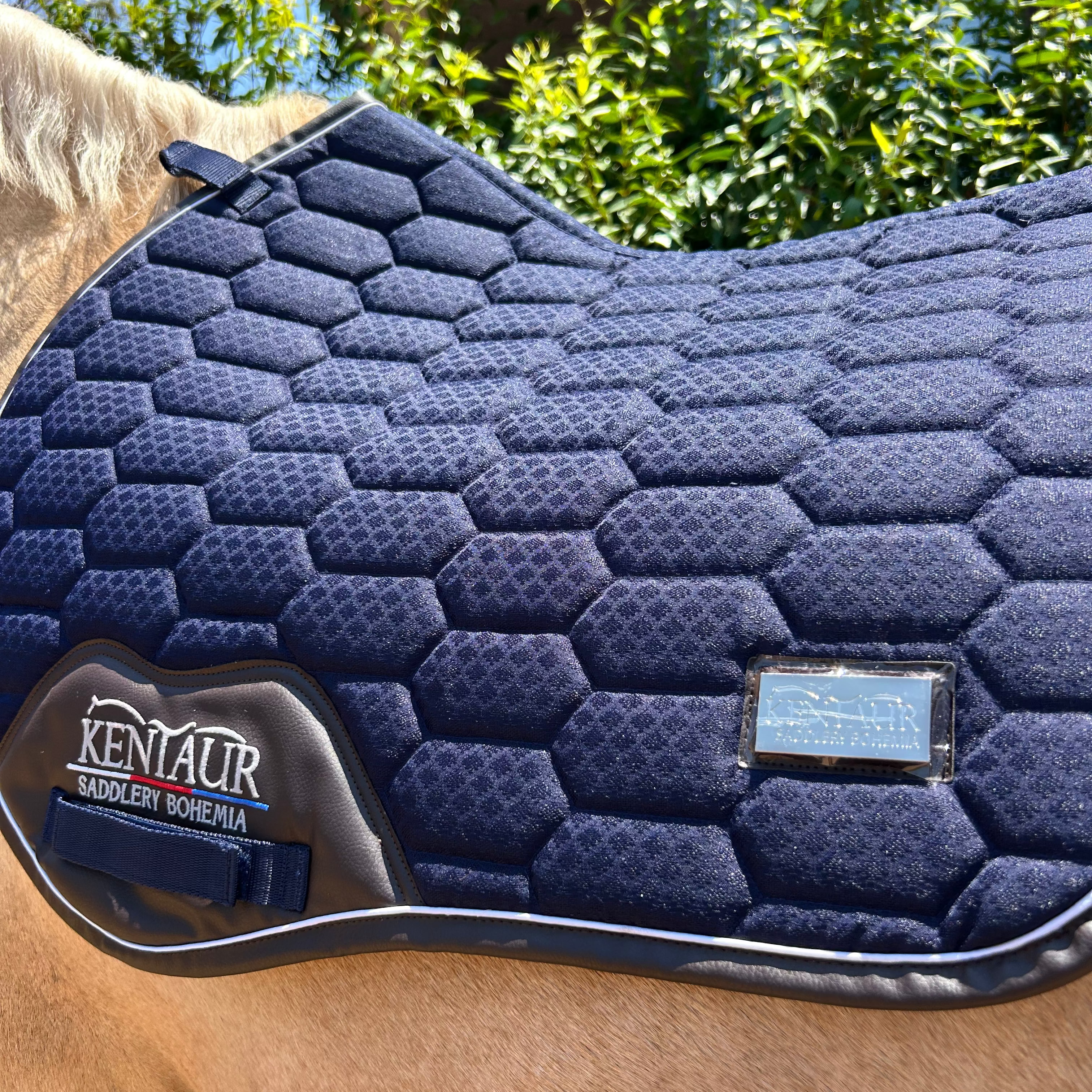 Kentaur Saddle Pad &amp; Bonnet Set