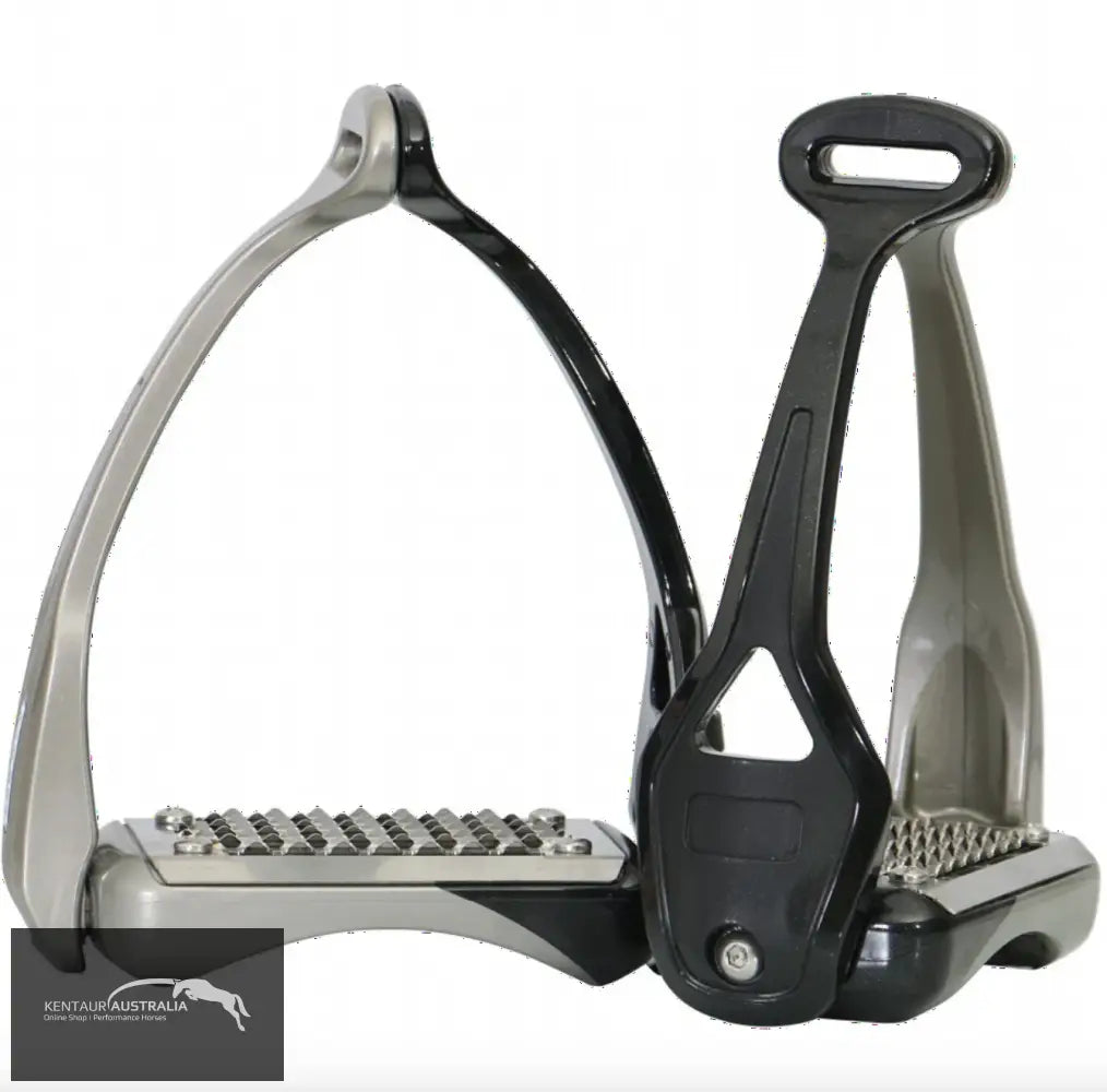 Acavallo ’Opera’ Stirrups - Titanium - Saddle Accessories