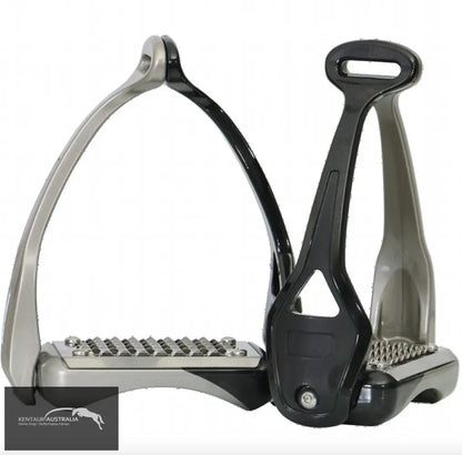 Acavallo ’Opera’ Stirrups - Titanium - Saddle Accessories