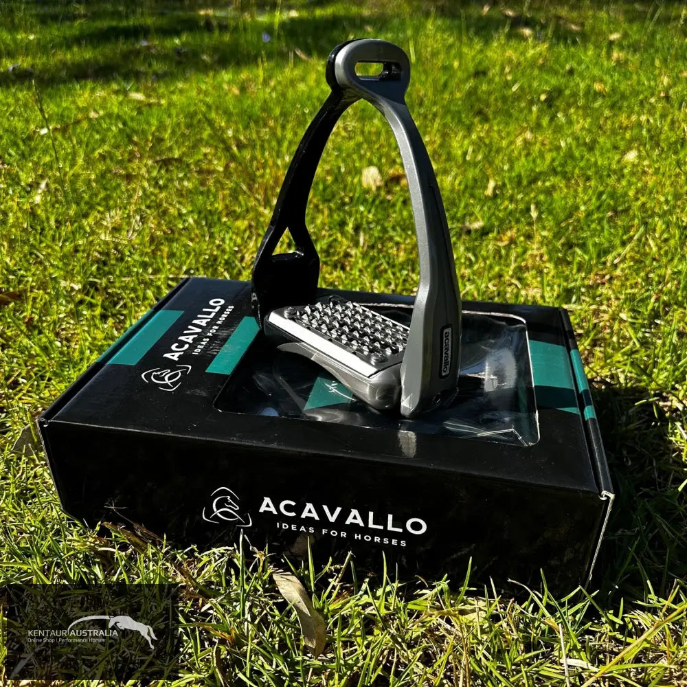 Acavallo ’Opera’ Stirrups - Titanium - Saddle Accessories