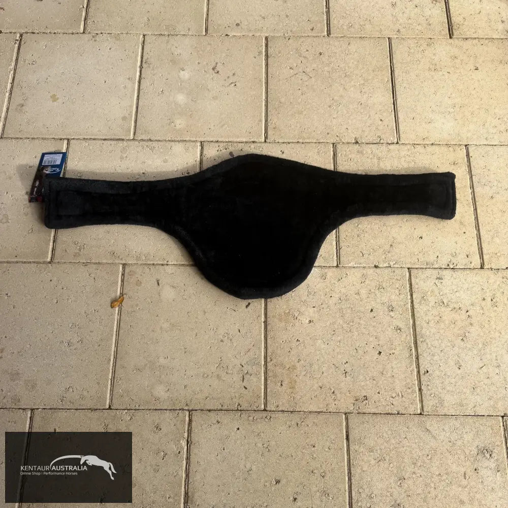 Cassis Artificial And Genuine Sheepskin Girth Inserts - Black / 130