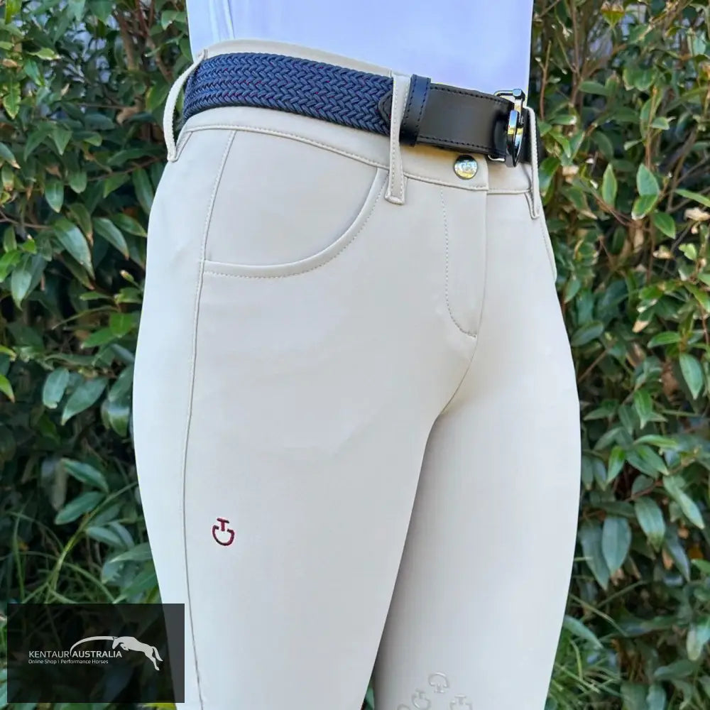 Cavalleria Toscana ’American’ Normal Waist Womens Competition Breeches Beige (1003) / AU 10 Competition Breeches