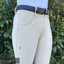 Load image into Gallery viewer, Cavalleria Toscana ’American’ Normal Waist Womens Competition Breeches Beige (1003) / AU 10 Competition Breeches
