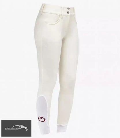 Cavalleria Toscana ’American’ Normal Waist Womens Competition Breeches Off-White (1B00) / AU 6 Competition Breeches