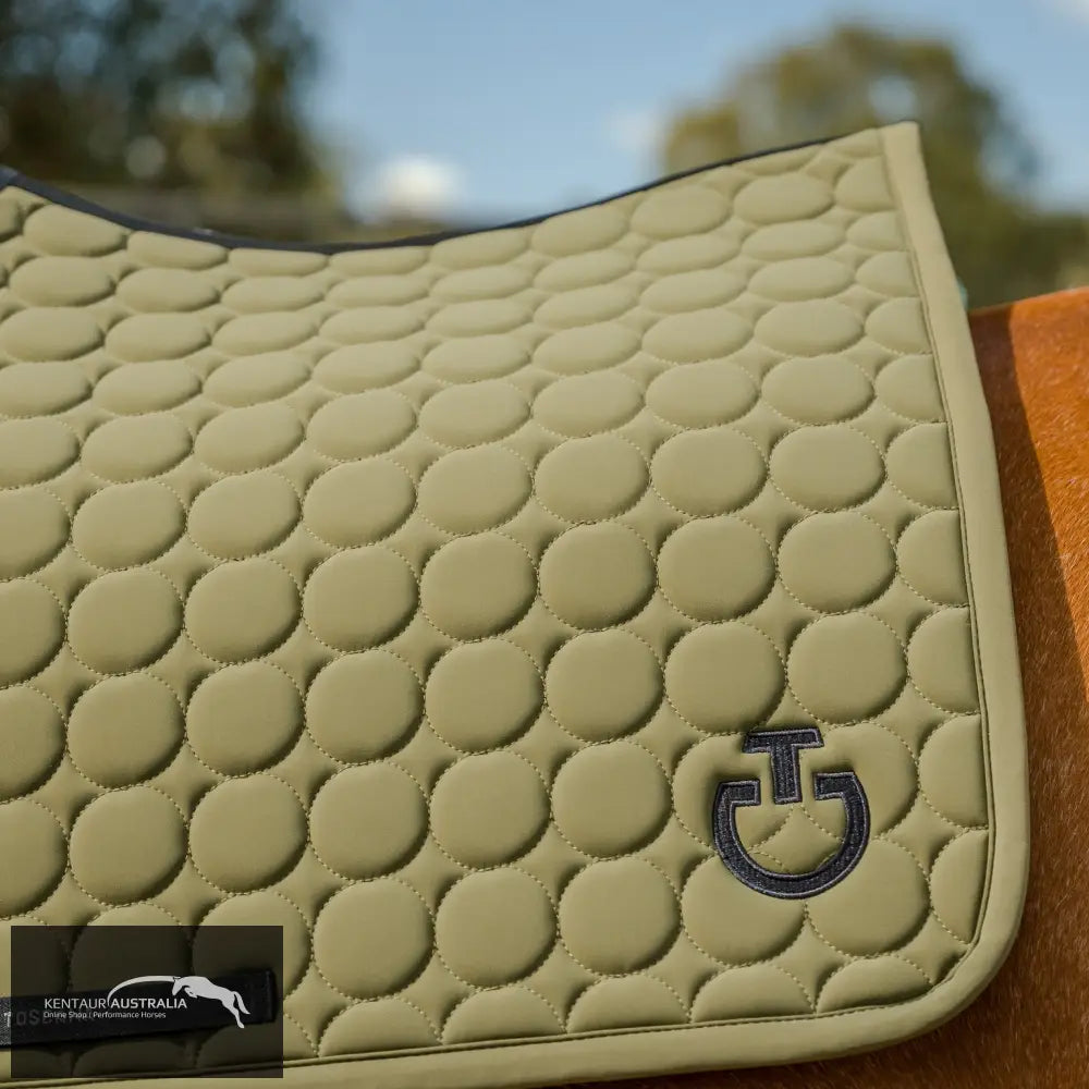 Cavalleria Toscana Circle Quilted Saddle Pad - Saddle Pad