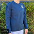 Cavalleria Toscana ’CT Emblem Puff Sleeve’ Womens Sweatshirt Blue (7J00) / S Jumpers and Jackets