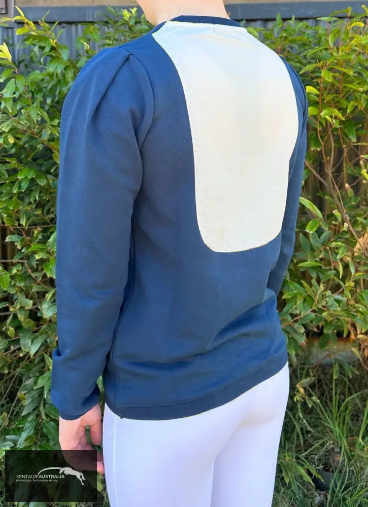 Cavalleria Toscana ’CT Emblem Puff Sleeve’ Womens Sweatshirt Jumpers and Jackets