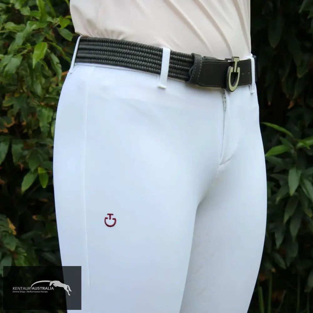 Cavalleria Toscana ’CT Line System’ Childrens Competition Breeches White (0001) / Age 12 Breeches