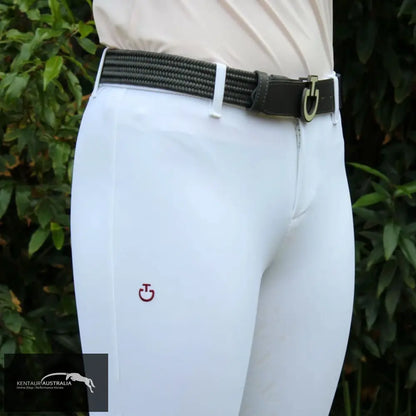 Cavalleria Toscana ’CT Line System’ Childrens Competition Breeches White (0001) / Age 12 Breeches